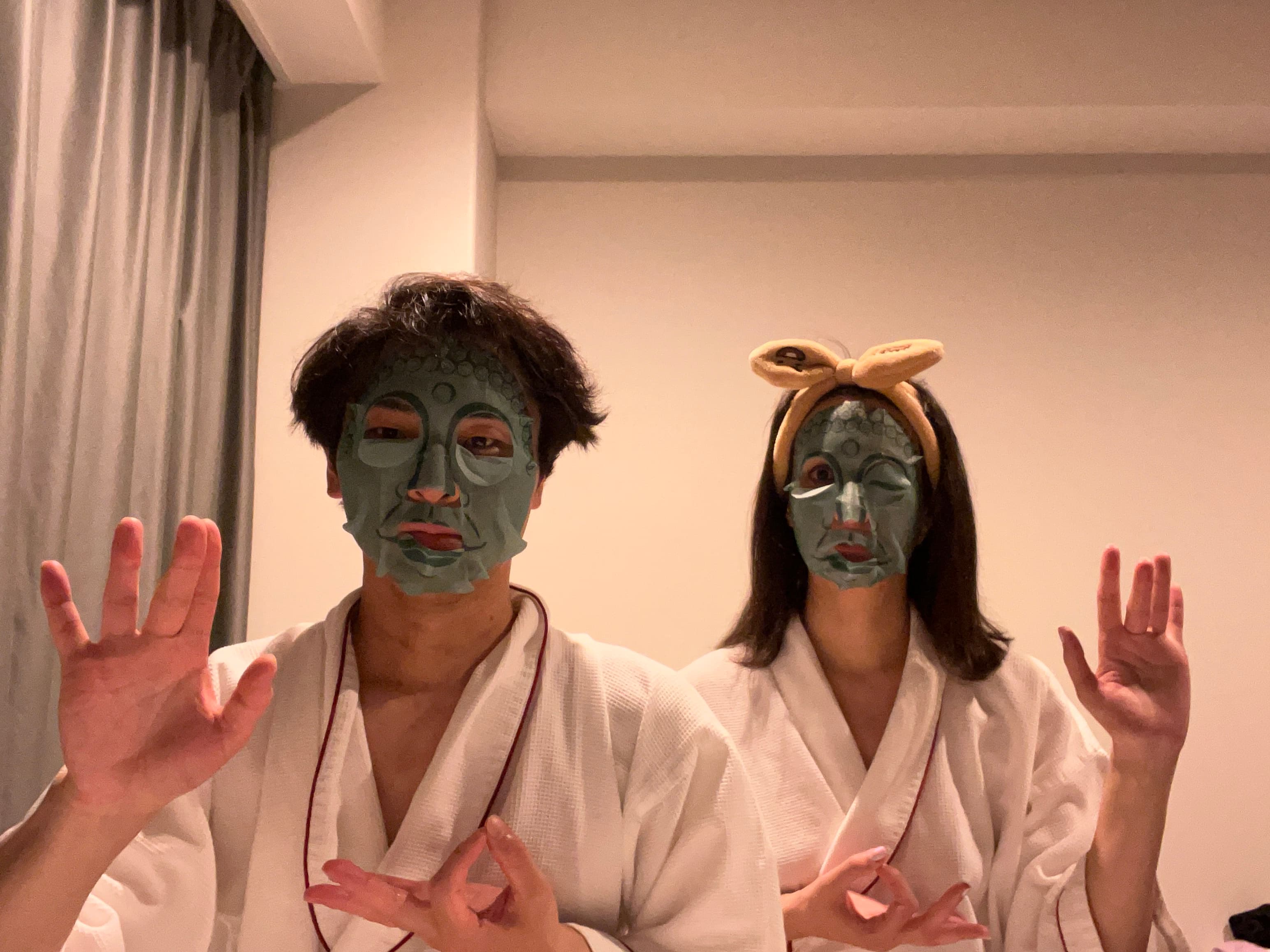 Maschere in hotel